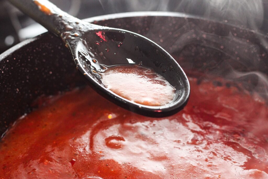 Organic tomato ketchup