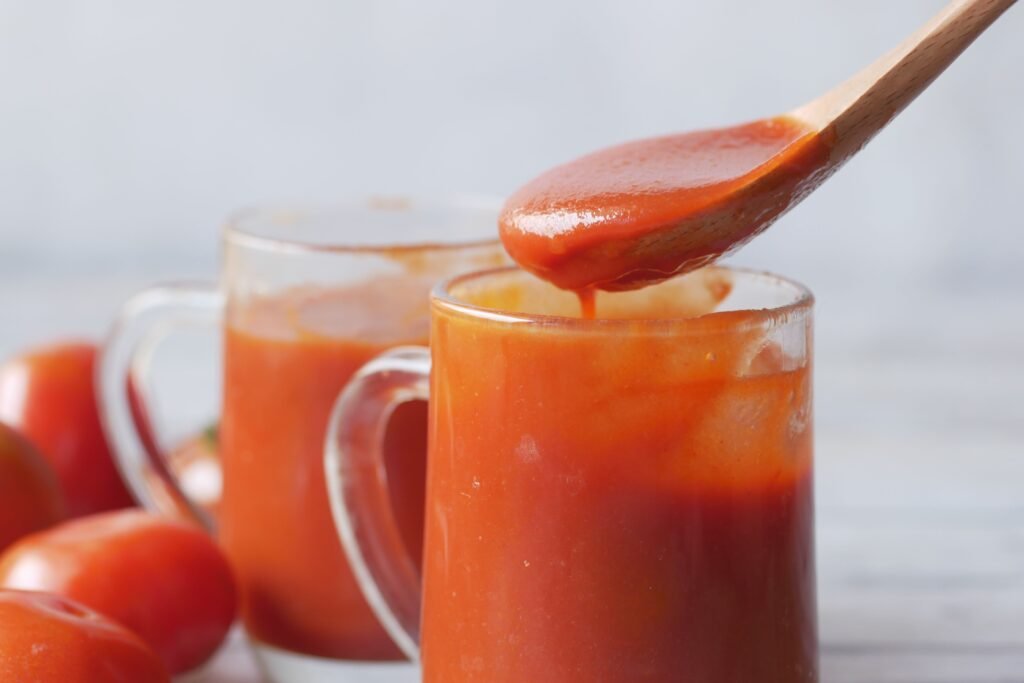 Preservative free ketchup